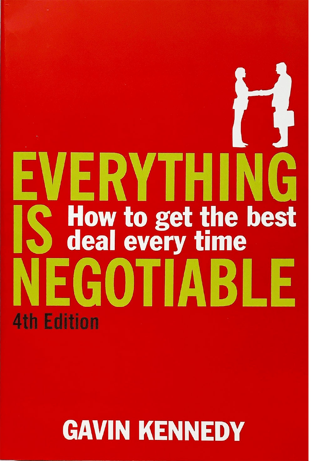 everything is negotiable book